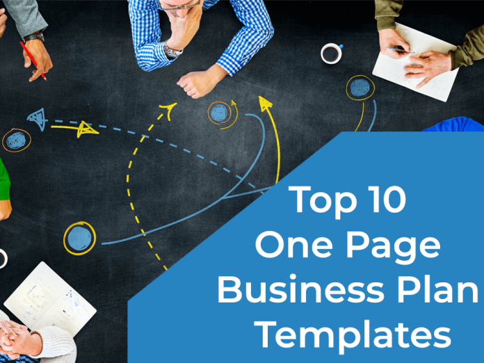Top 10 One Page Business Plan Templates (1)